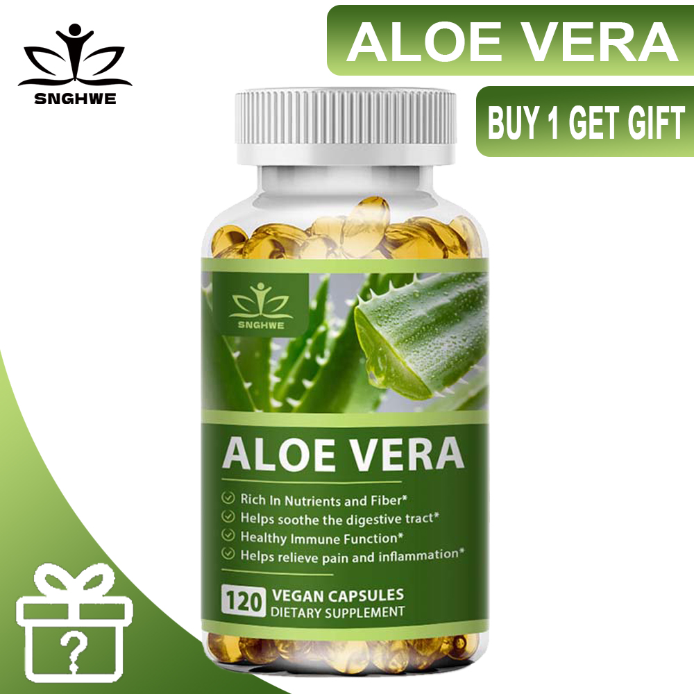 Aloe Vera Pot - Capsules d'e Vera bio pour perte