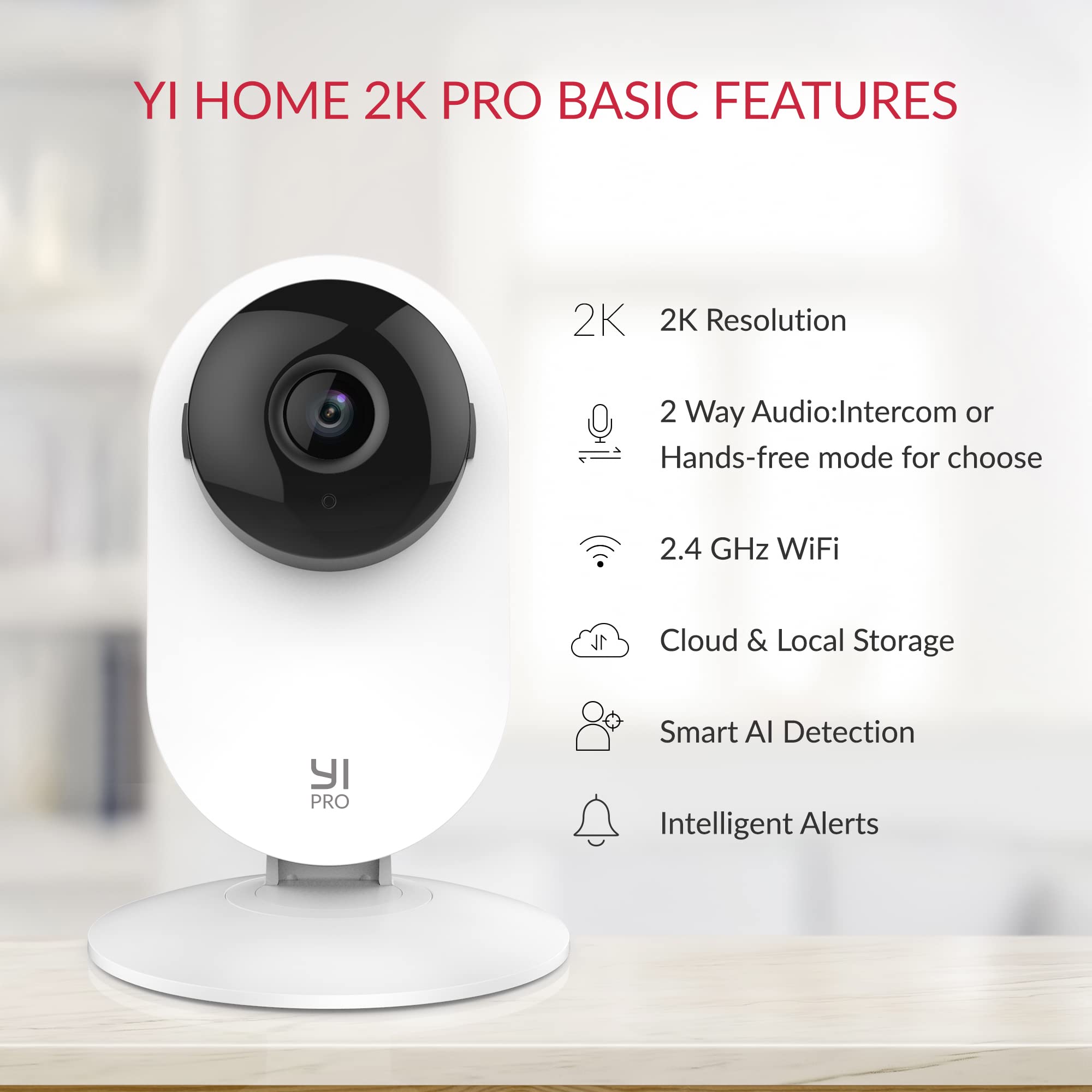 YI Pro 2K Wifi caméra domestiq - Eufy Camera E220 avis et prix