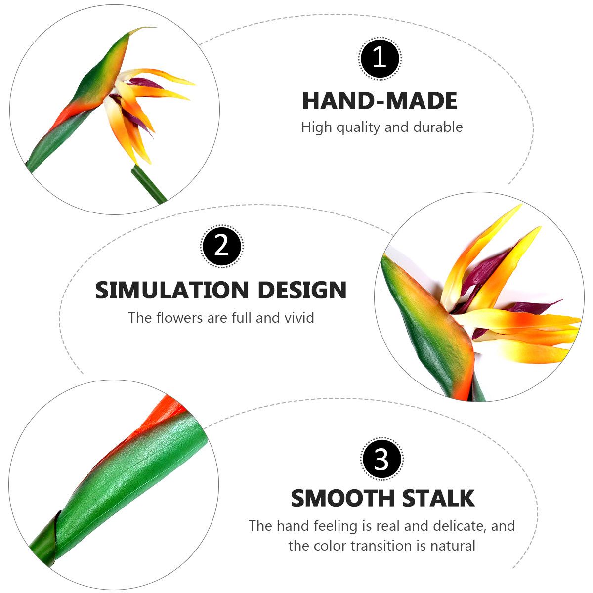 Plante artificielle de l'oisea - Bird Paradise Strelitzia avis et prix