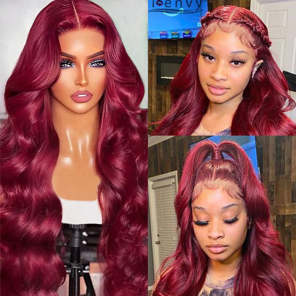 Perruques Lace Front Body Wave - Aglaonema Red avis et prix